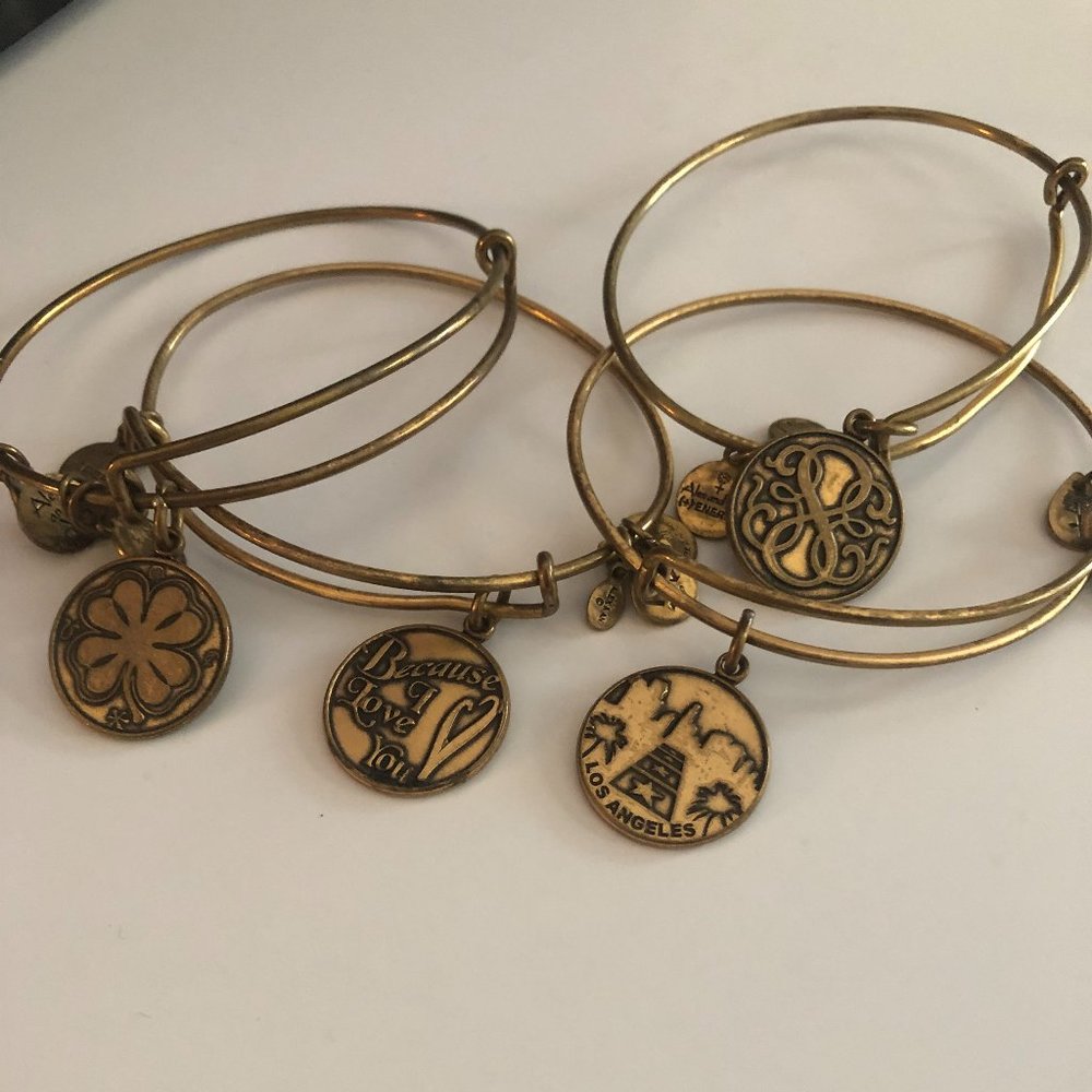 Alex and Ani bracelet set